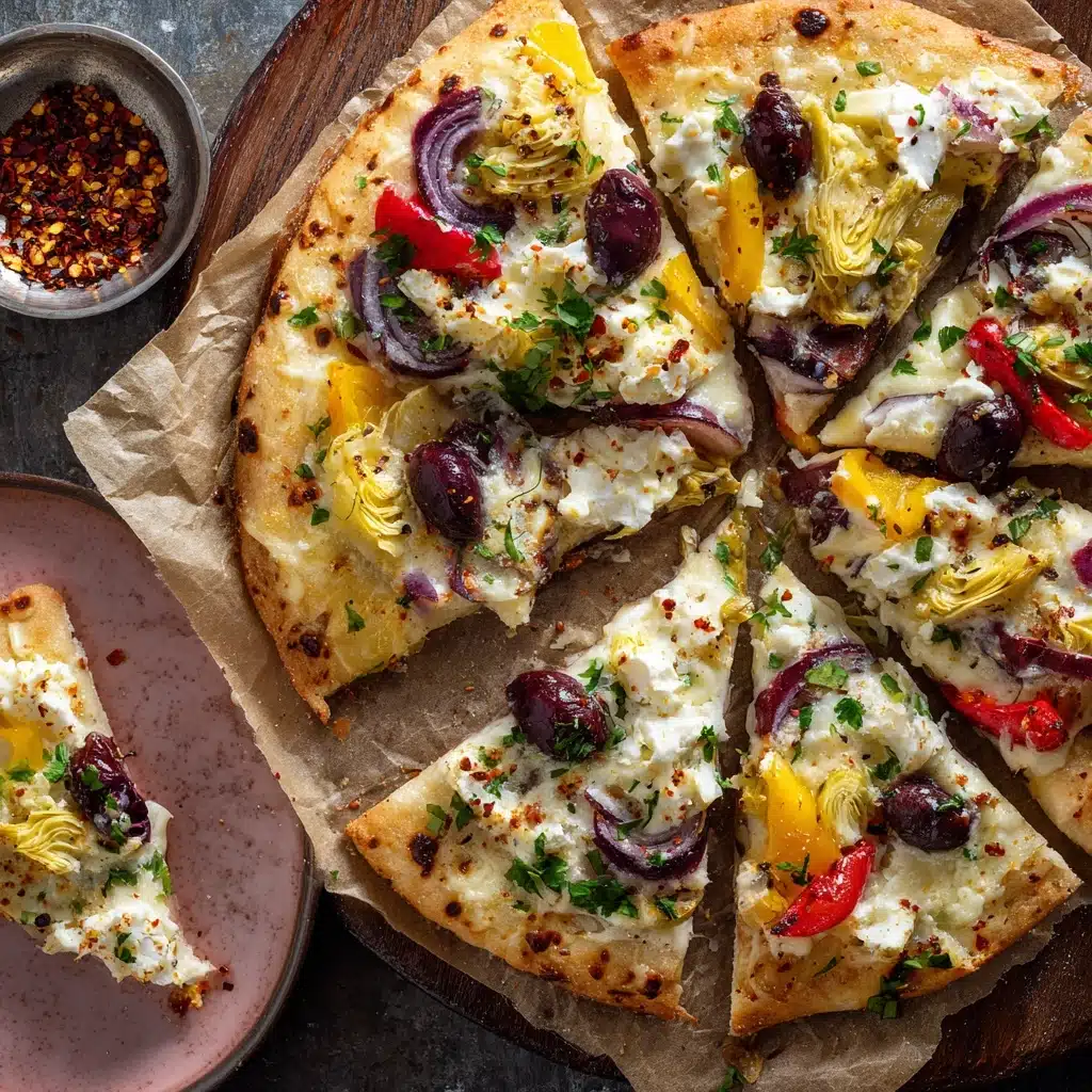 Mediterranean Flatbread Recipe - Recipe Image