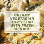 Creamy Tortellini Recipe - Vegetarian And Easy Recipe