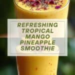 Tropical Mango Pineapple Smoothie Recipe