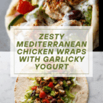 Mediterranean Chicken Wrap Recipe