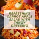 Carrot Apple Salad Recipe