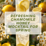 Light & Elegant Chamomile Honey Mocktail for Spring Recipe