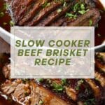 Slow Cooker Beef Brisket Recipe