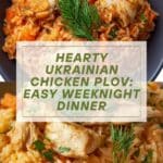Ukrainian Chicken Plov (Rice Pilaf) Recipe
