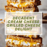Cream Cheese Grilled Cheese Recipe
