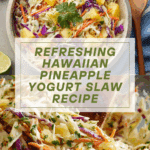 Hawaiian Pineapple Yogurt Slaw Recipe