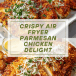 Air Fryer Parmesan Crusted Chicken Recipe