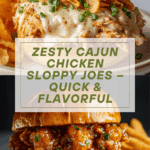Delicious Cajun Chicken Sloppy Joes Recipe