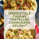 Creamy Tortellini Carbonara Recipe