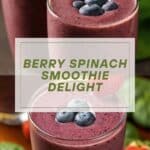 Strawberry Spinach Smoothie Recipe