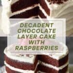 Chocolate Layer Cake with Creme Chantilly Frosting Recipe