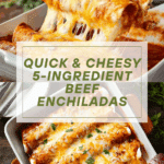 5 Ingredient Beef Enchiladas Recipe