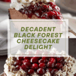 Black Forest Cheesecake Recipe