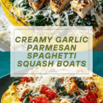 paghetti Squash with Chicken and Spinach Recipe