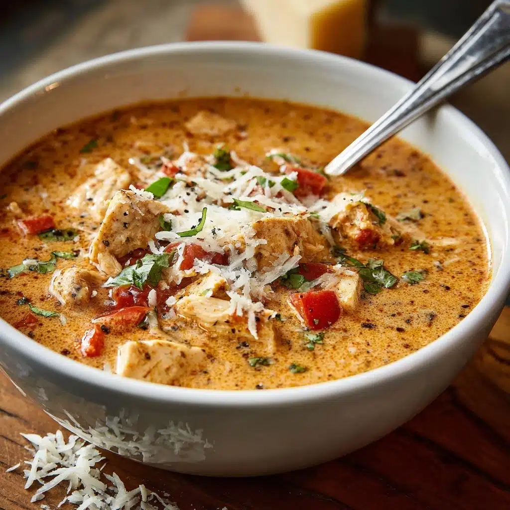 Sun Dried Tomato Soup with Chicken Recipe