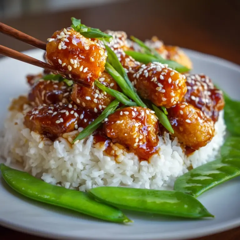 Healthy Sesame Chicken (Gluten Free + Paleo Friendly) Recipe