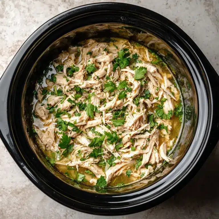 Slow Cooker Cilantro Lime Chicken Recipe