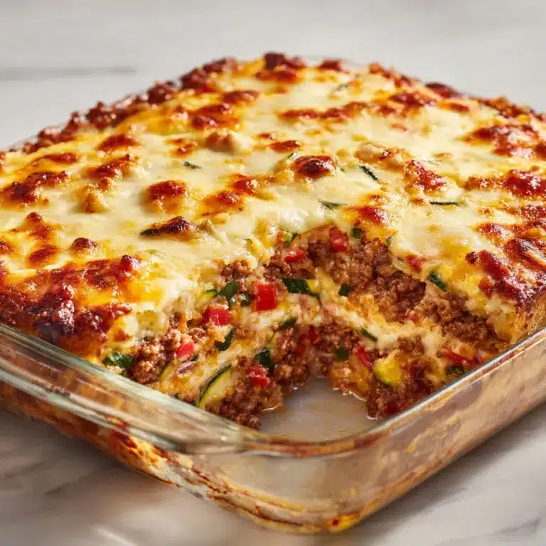 Ground Beef Zucchini Casserole Recipe