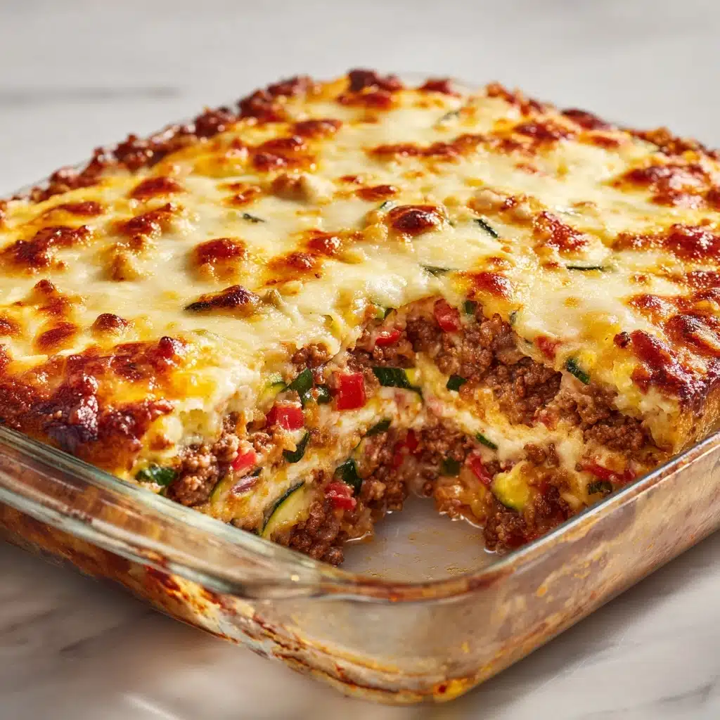 Ground Beef Zucchini Casserole Recipe
