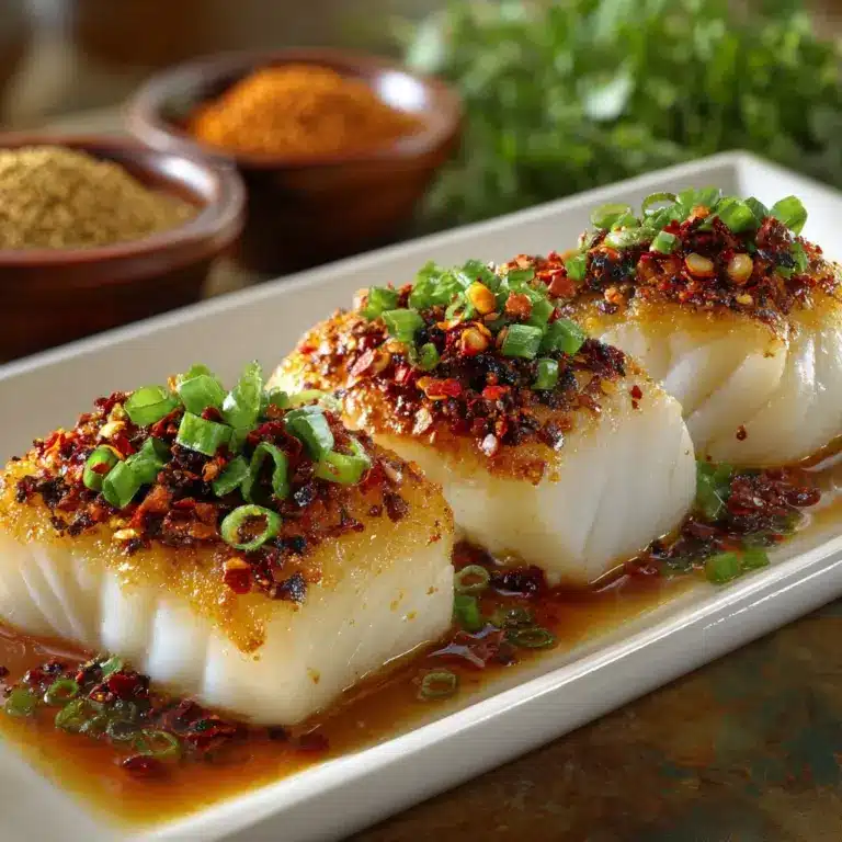 Easy Ginger Soy Cod – A Flavorful and Healthy Seafood Dish Recipe
