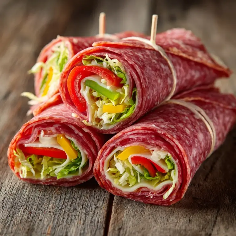 Italian Sub Roll-Up {grain-free} Recipe