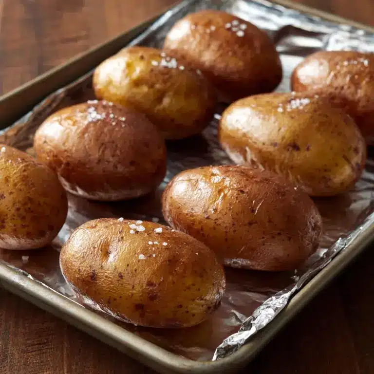 Oven Roasted Large Melting Potatoes Recipe