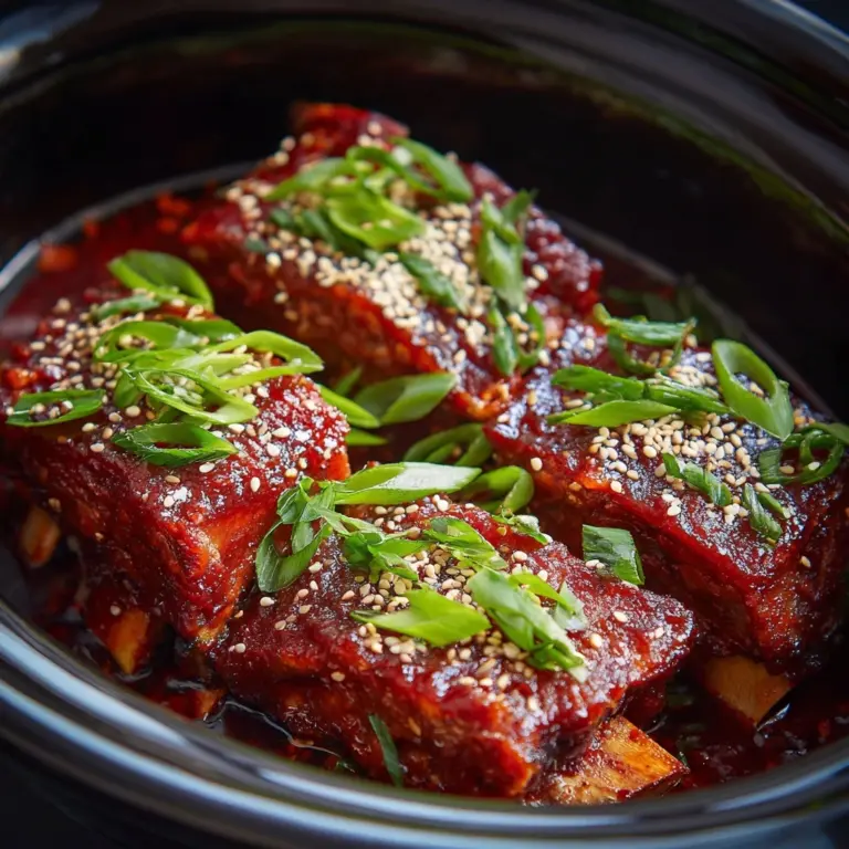 Honey Garlic Crockpot Short Ribs Recipe