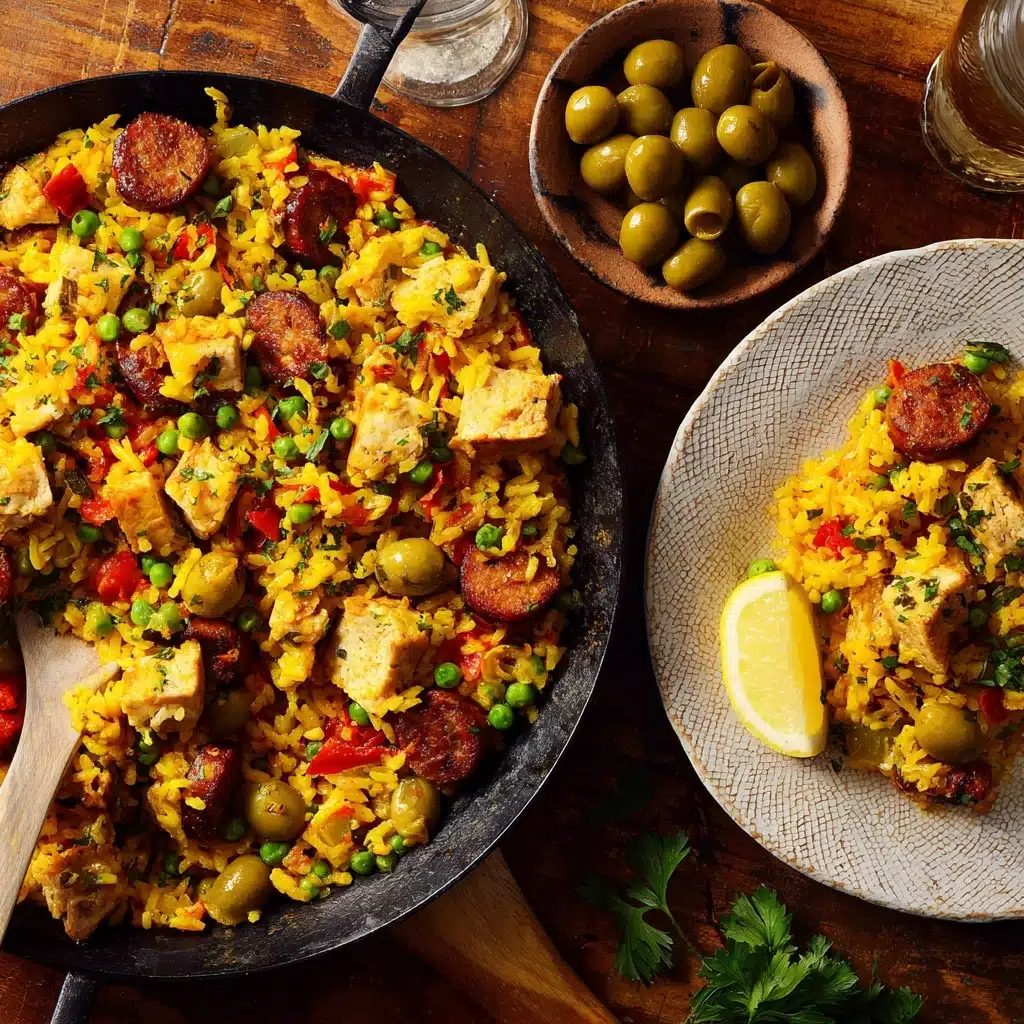 Chorizo and Chicken Paella Recipe - Recipe Image