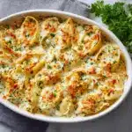 Creamy Seafood Stuffed Shells Recipe