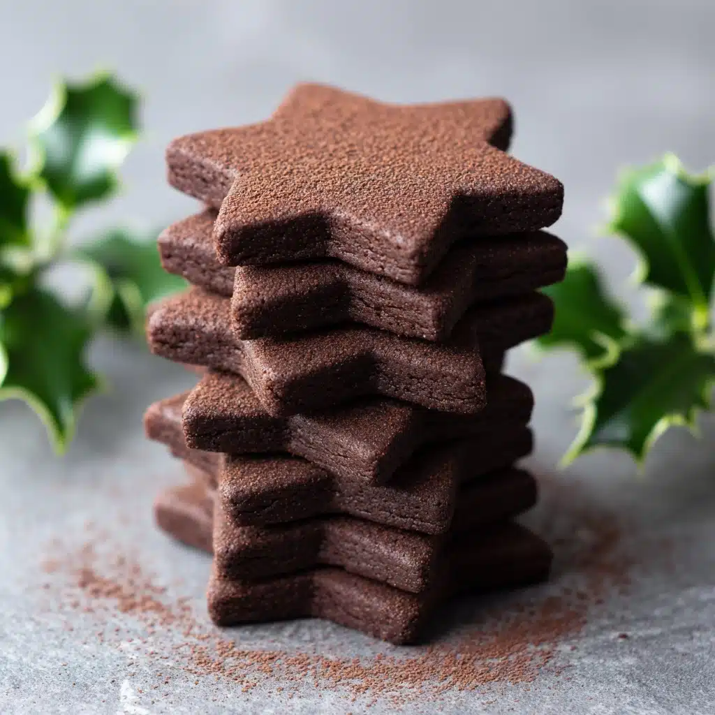 Chocolate Shortbread Cookies Recipe - Recipe Image