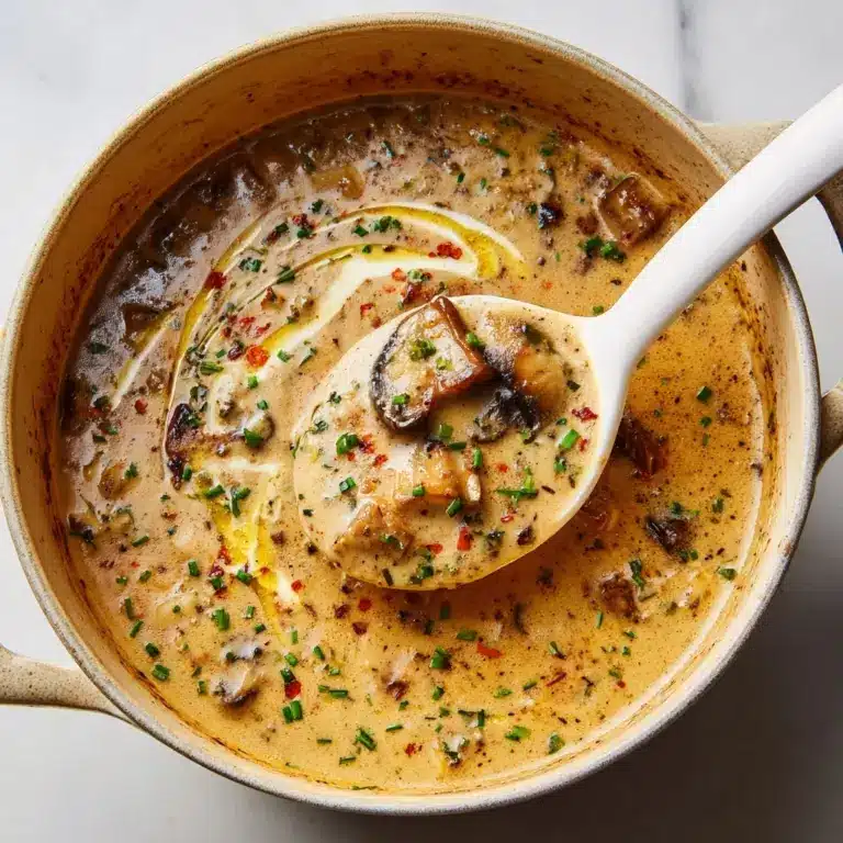 Mushroom Barley Soup Recipe
