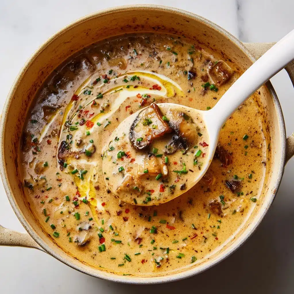 Mushroom Barley Soup Recipe - Recipe Image