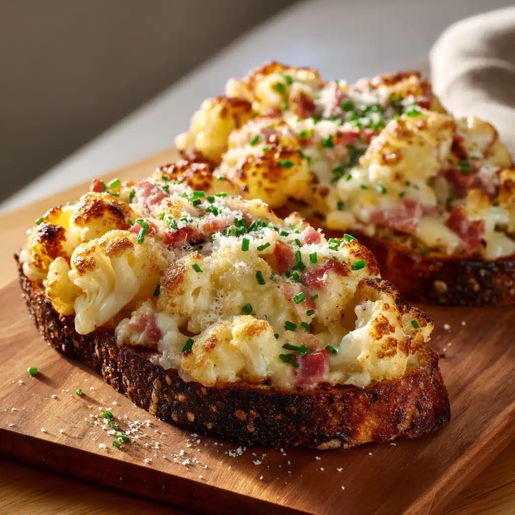 Ina Garten's Cauliflower Toasts Recipe