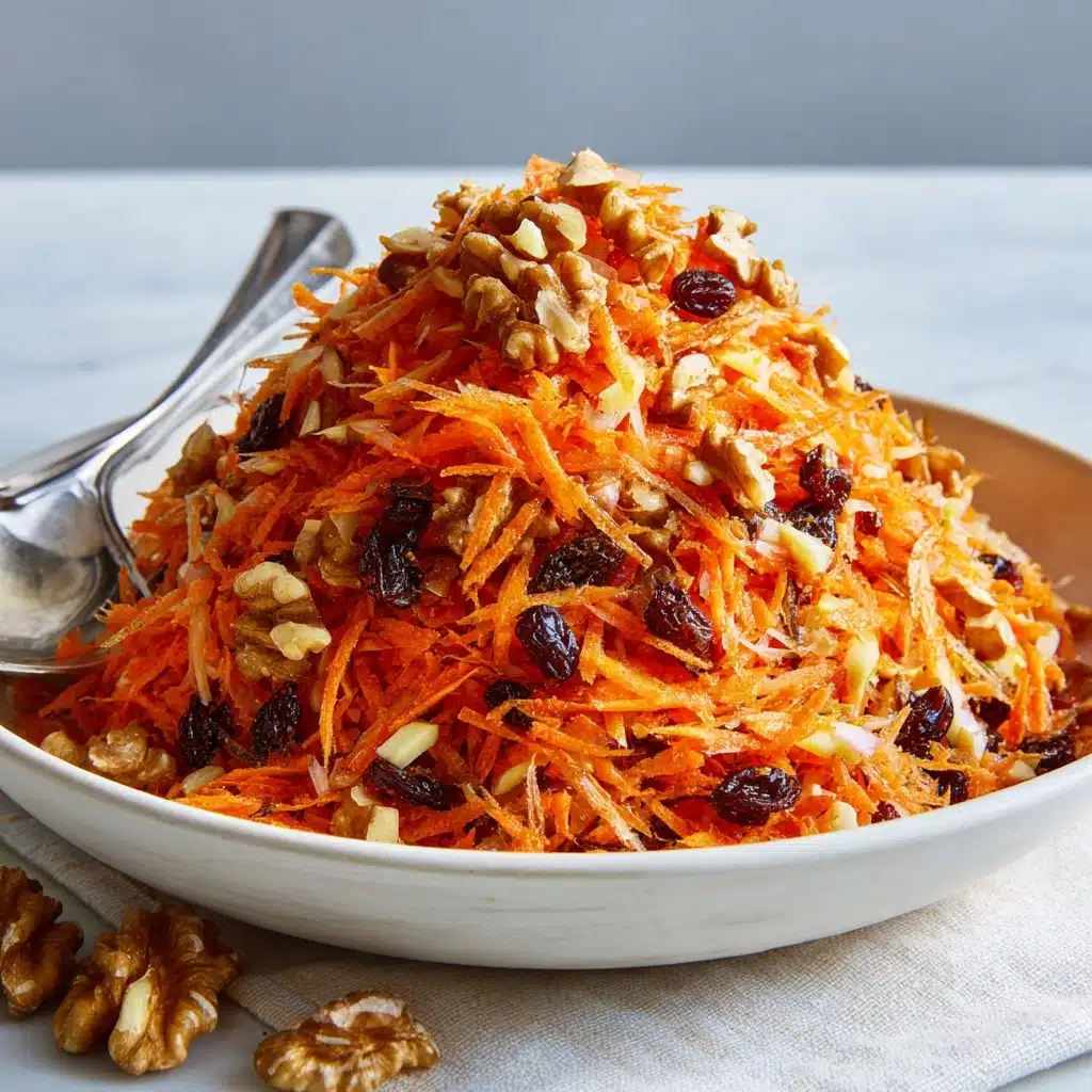 Carrot Apple and Walnut Salad Recipe