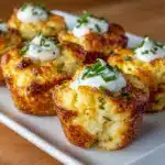 Cheesy Mashed Potato Puffs Recipe