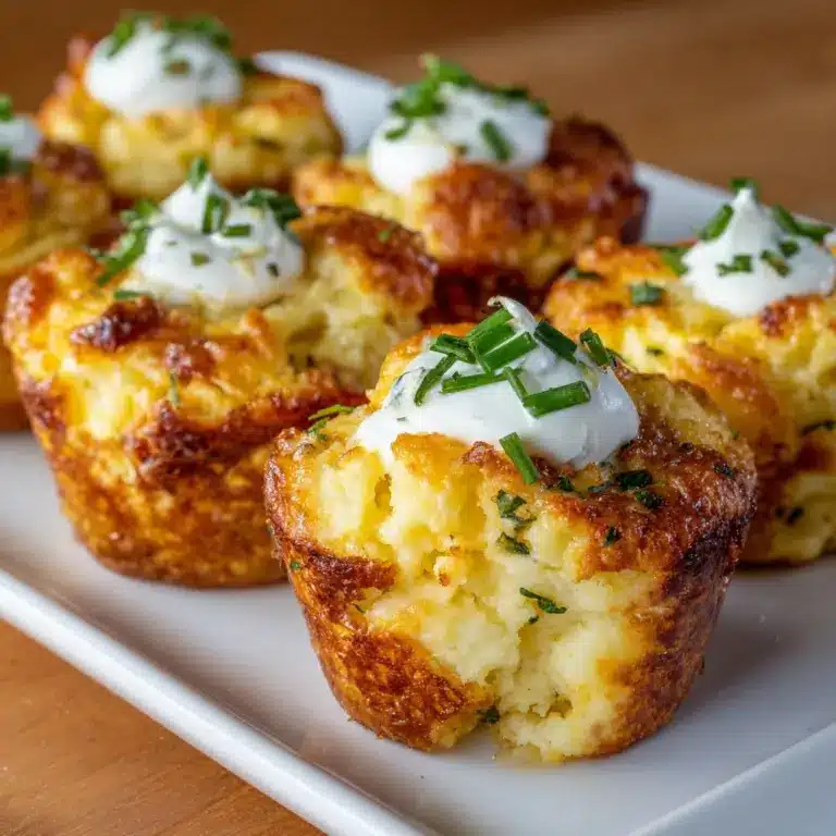 Cheesy Mashed Potato Puffs Recipe