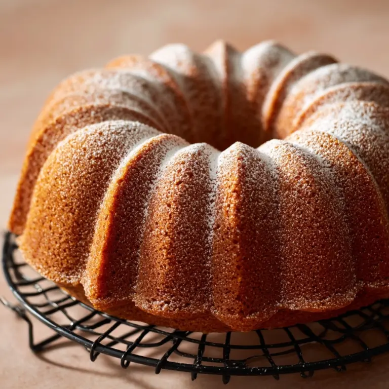 Cinnamon Swirl Bundt Cake Recipe