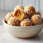 Salted Caramel Apple Energy Balls (Vegan + Gluten-Free) Recipe