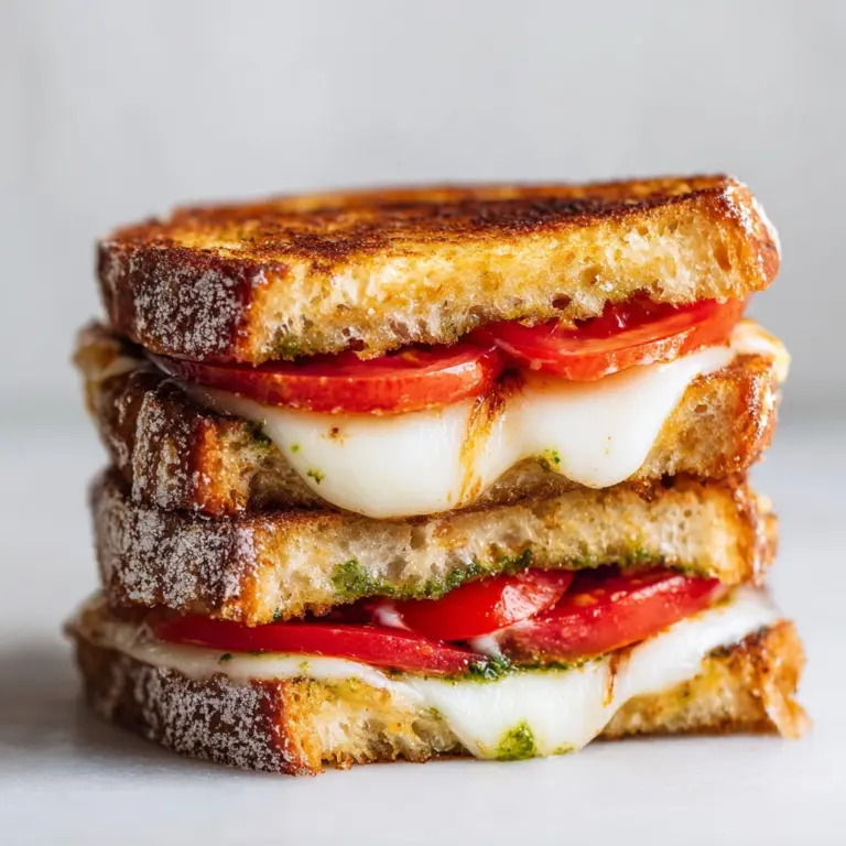 Grilled Caprese Sandwich Recipe