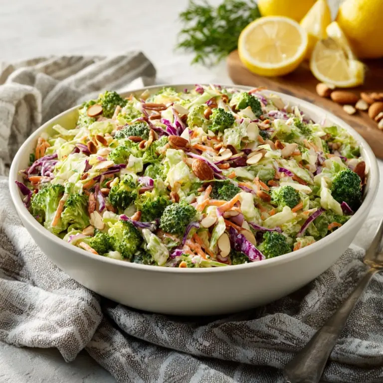 Baking bacon is easy and results in crisp bacon slices, perfect for this broccoli salad Recipe