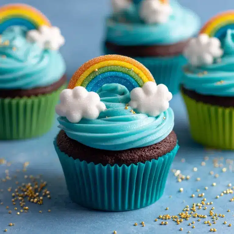 Rainbow Cupcakes With a Hidden Surprise Recipe