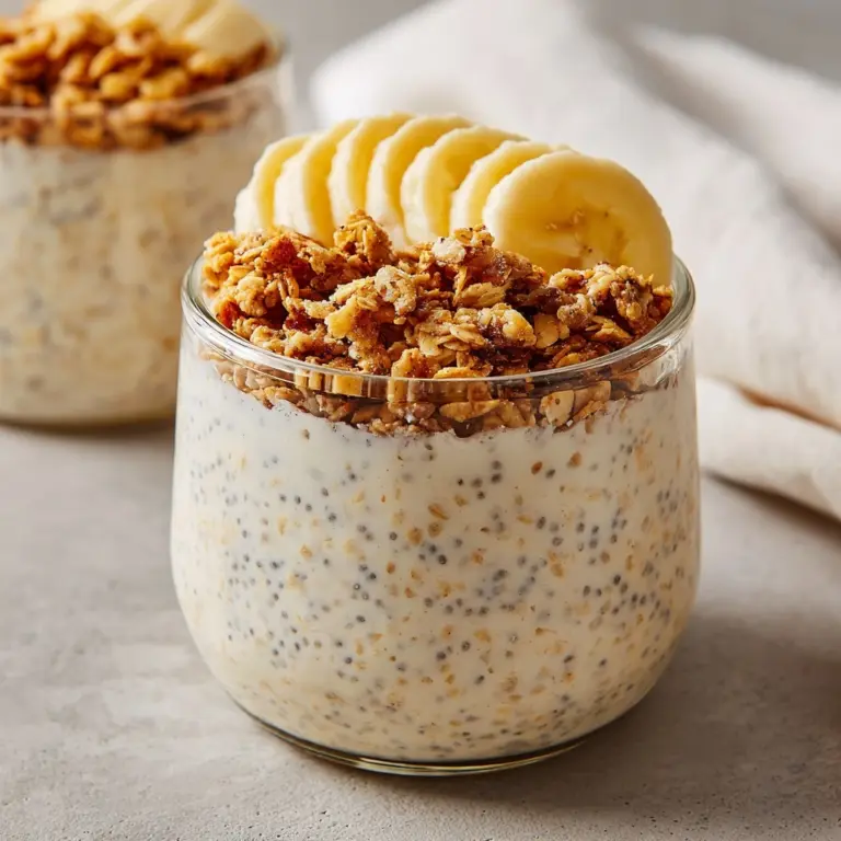 Brown Sugar Overnight Oats Recipe