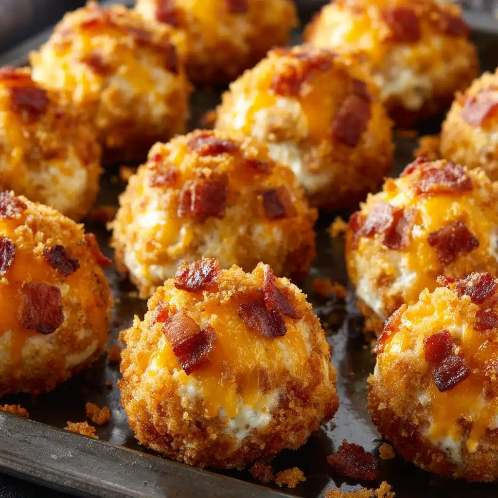 Low Carb Bacon Cheddar Mini Cheese Balls Recipe - Recipe Image