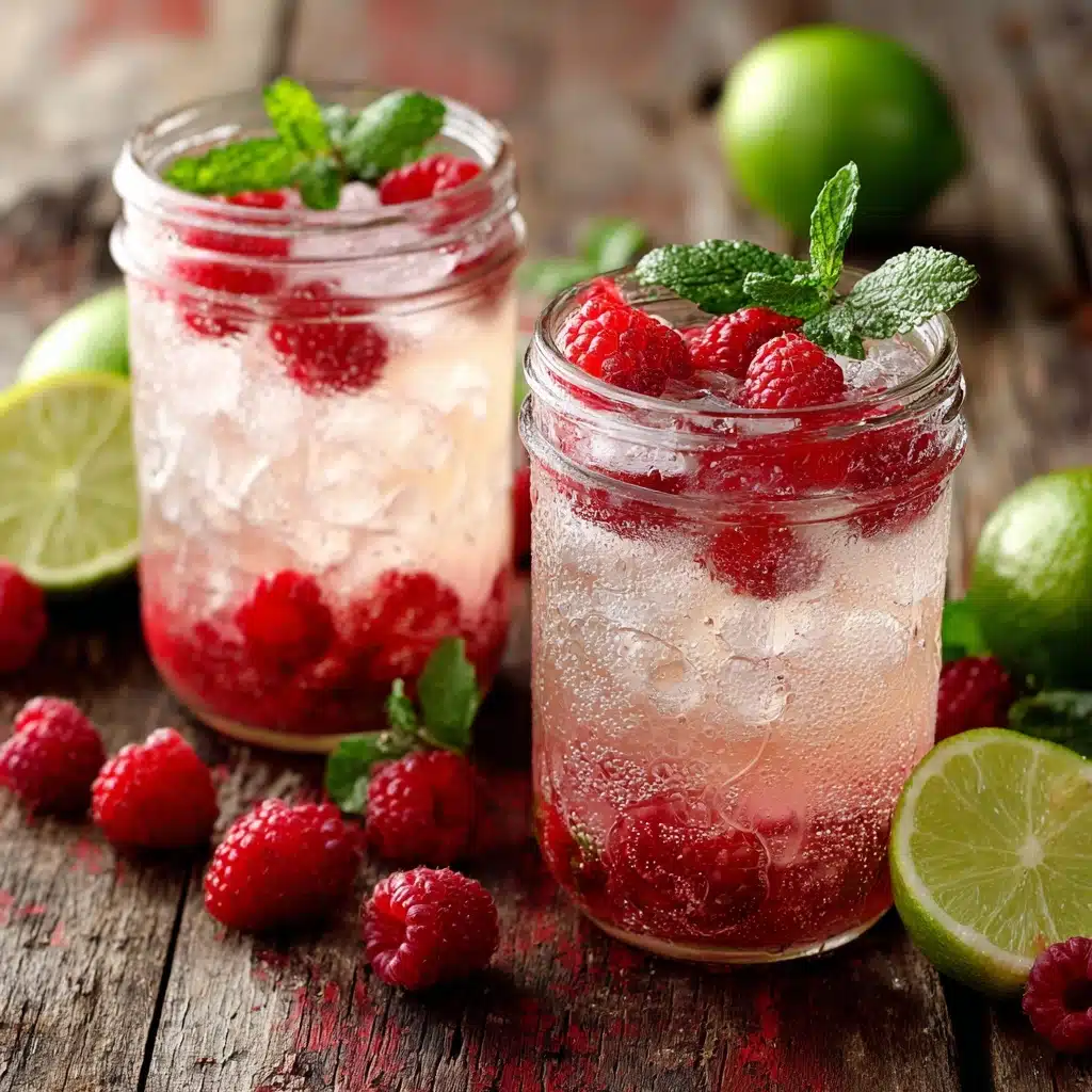 Raspberry Mojito Cocktail Recipe - Recipe Image
