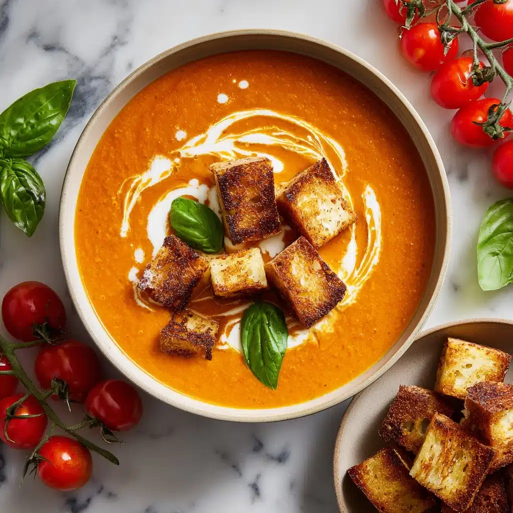 Easy Roasted Tomato Soup Recipe