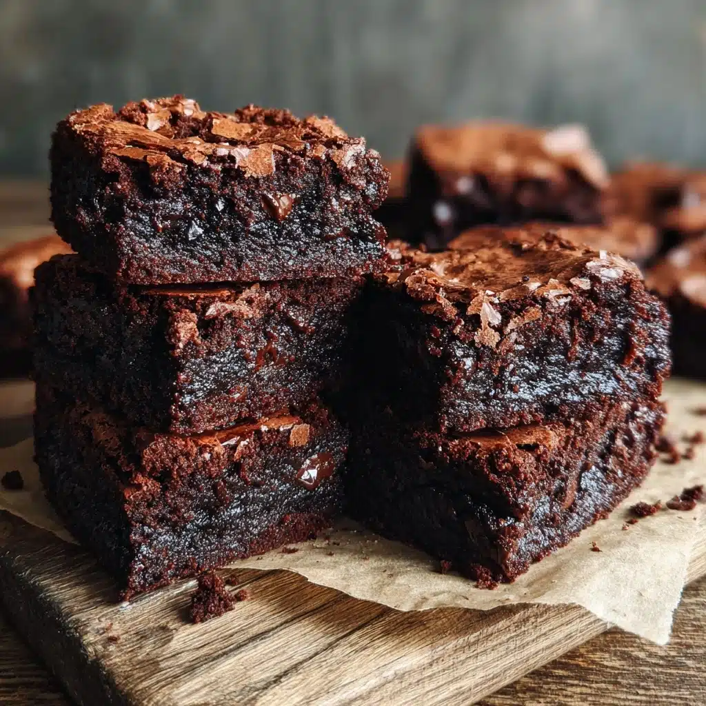 Mochi Brownies Recipe - Recipe Image