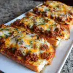Sloppy Joe Garlic Bread Recipe