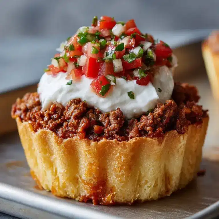 Taco Cupcakes Recipe