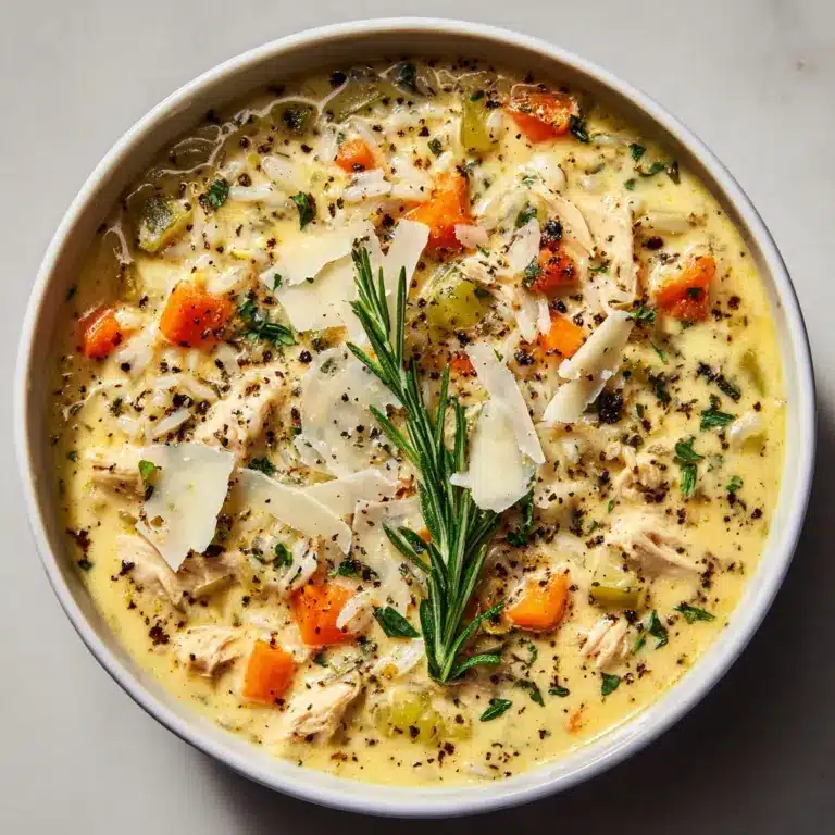 Creamy Chicken and Rice Soup Recipe