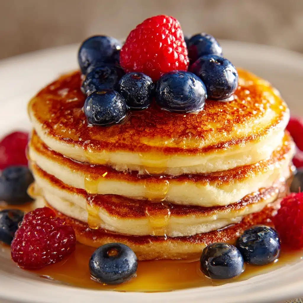 Fluffiest Greek Yogurt Pancakes Recipe - Recipe Image